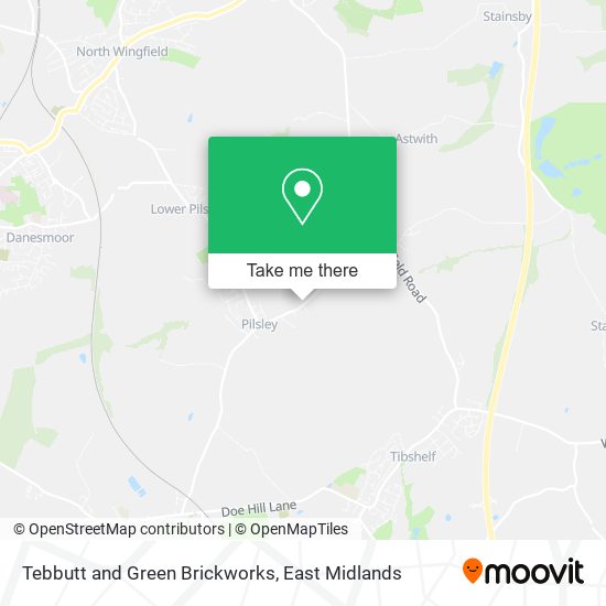 Tebbutt and Green Brickworks map
