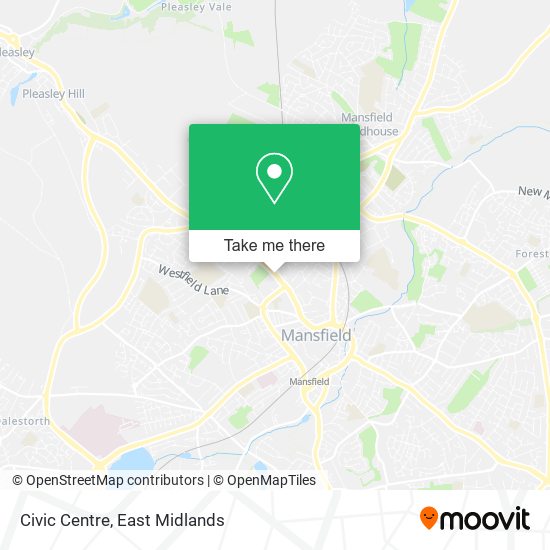 Civic Centre map