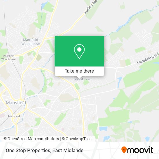 One Stop Properties map