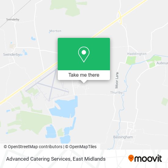Advanced Catering Services map