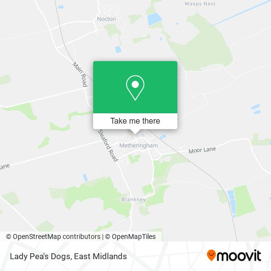 Lady Pea's Dogs map
