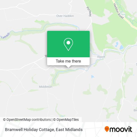 Bramwell Holiday Cottage map