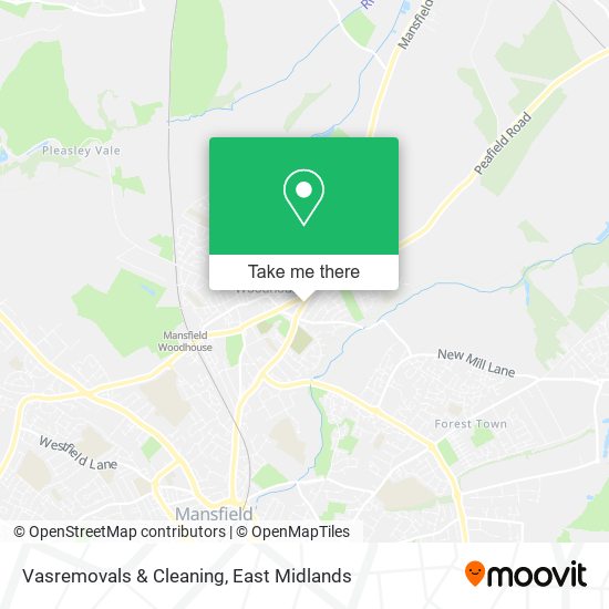 Vasremovals & Cleaning map