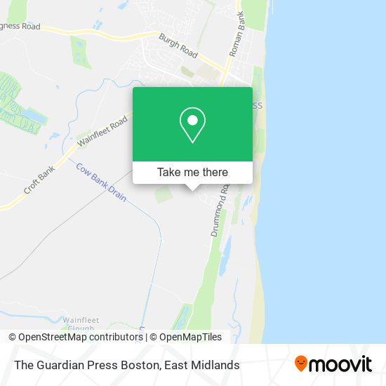 The Guardian Press Boston map
