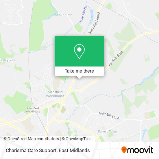 Charisma Care Support map