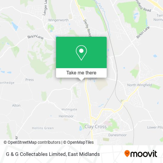 G & G Collectables Limited map