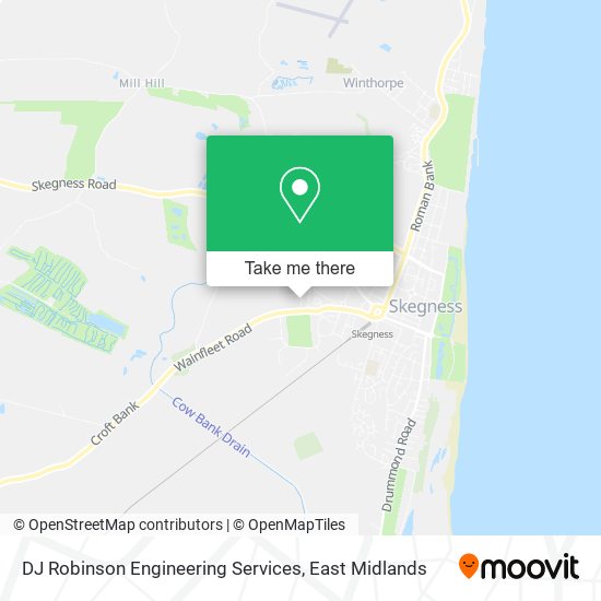 DJ Robinson Engineering Services map
