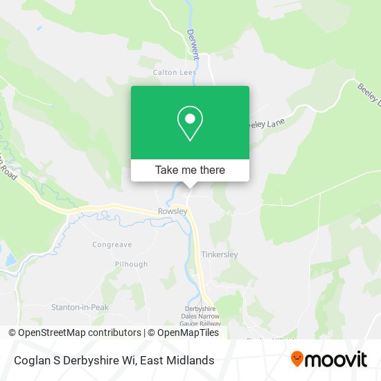 Coglan S Derbyshire Wi map