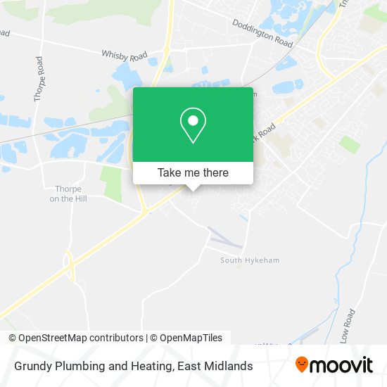 Grundy Plumbing and Heating map