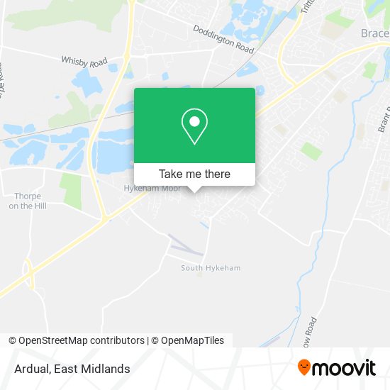Ardual map