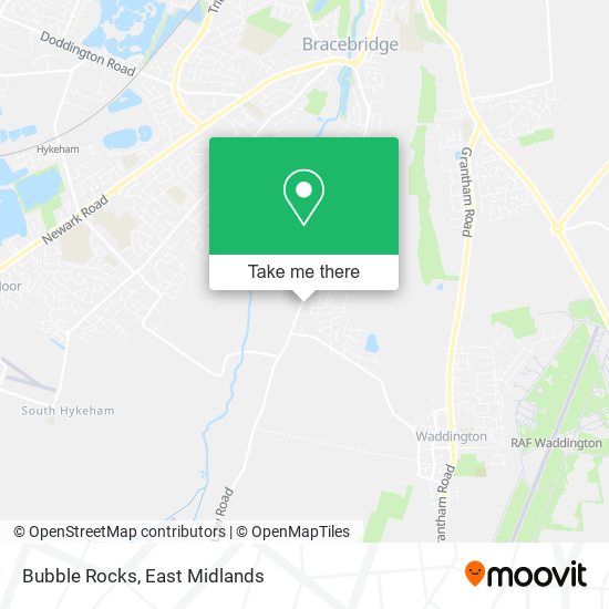 Bubble Rocks map