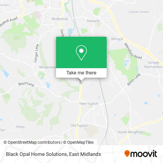 Black Opal Home Solutions map