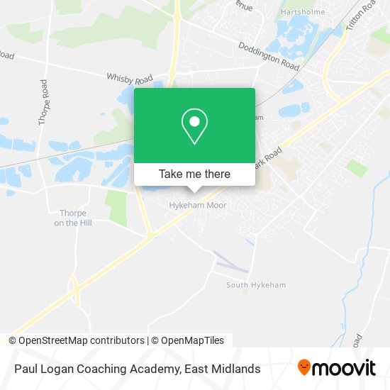 Paul Logan Coaching Academy map