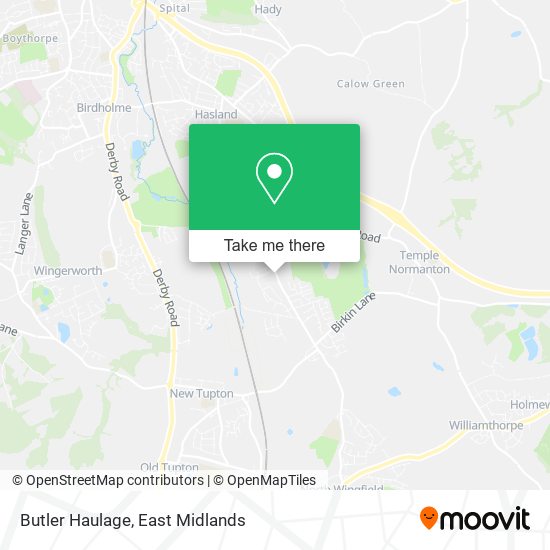 Butler Haulage map