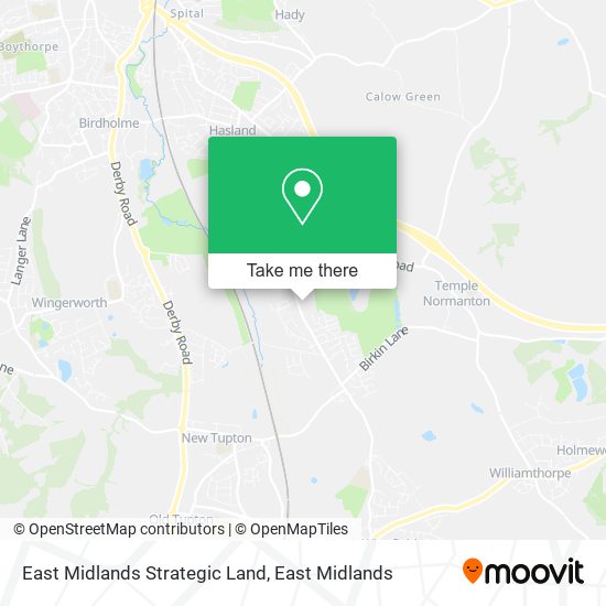 East Midlands Strategic Land map