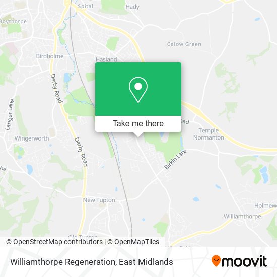 Williamthorpe Regeneration map