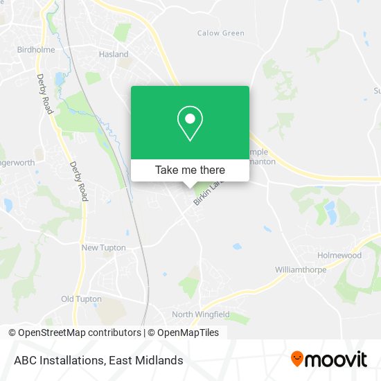 ABC Installations map