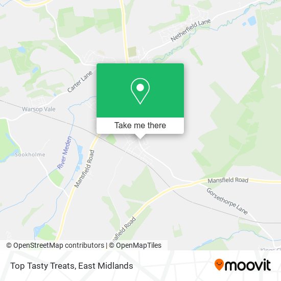 Top Tasty Treats map