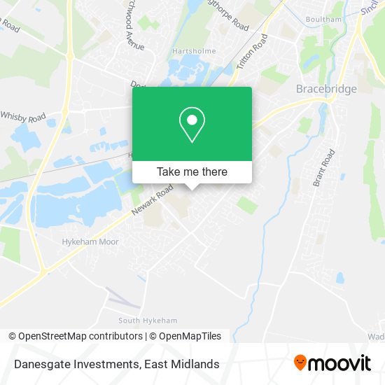 Danesgate Investments map