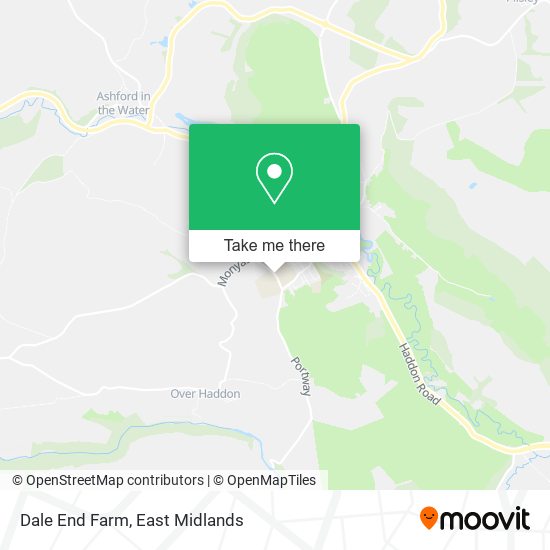 Dale End Farm map