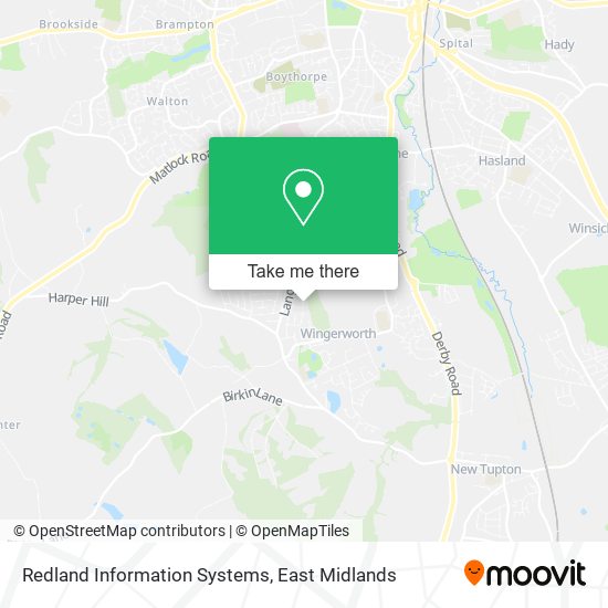 Redland Information Systems map