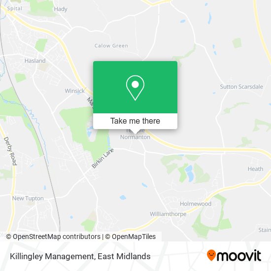 Killingley Management map