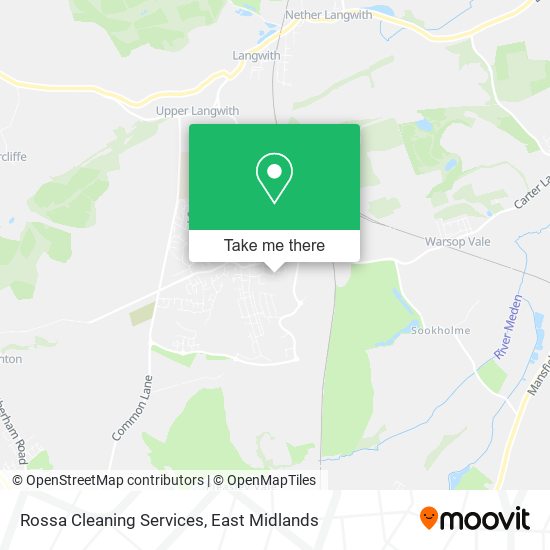 Rossa Cleaning Services map