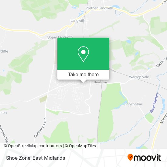 Shoe Zone map