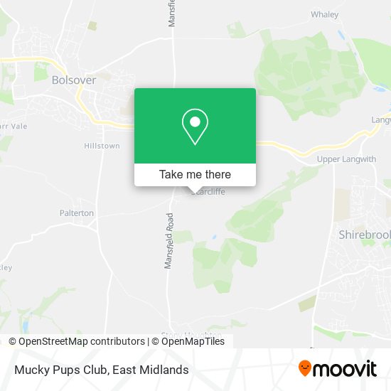 Mucky Pups Club map