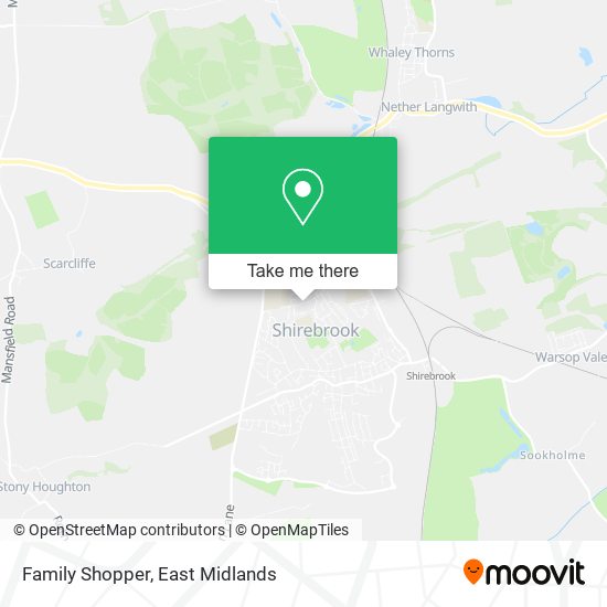 Family Shopper map