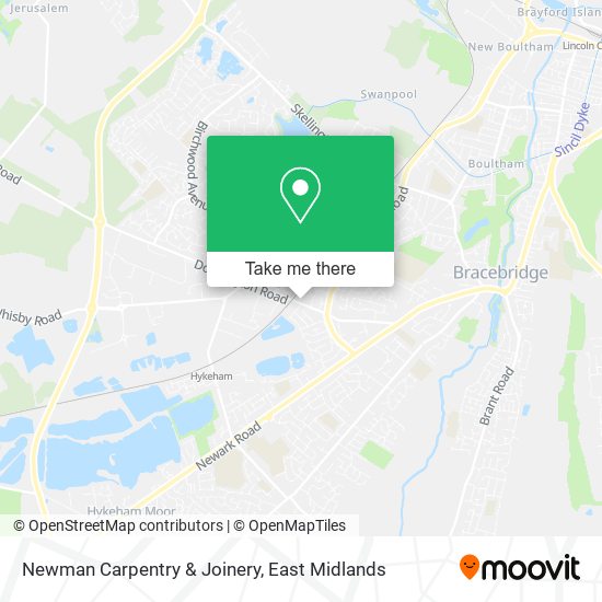 Newman Carpentry & Joinery map