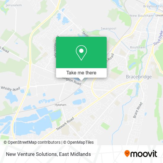 New Venture Solutions map