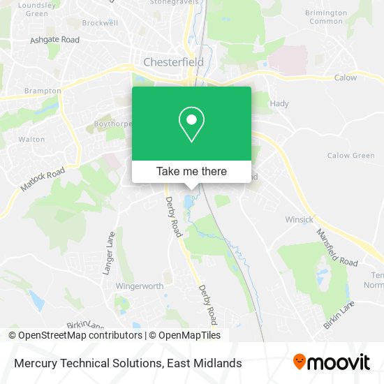 Mercury Technical Solutions map