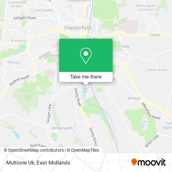 Multione Uk map
