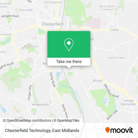 Chesterfield Technology map