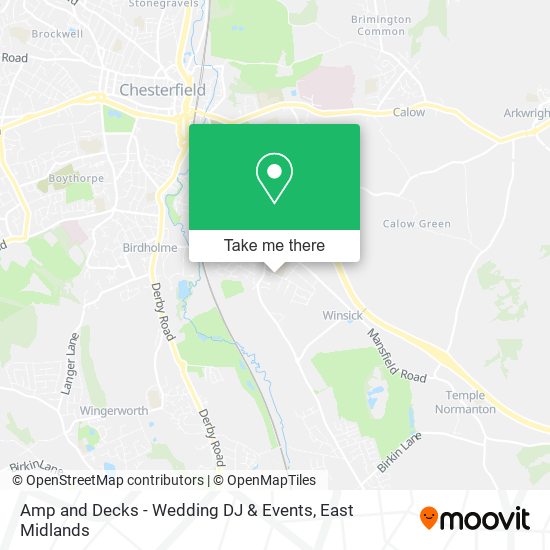 Amp and Decks - Wedding DJ & Events map