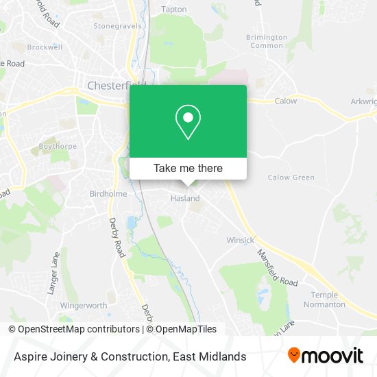 Aspire Joinery & Construction map