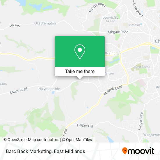 Barc Back Marketing map