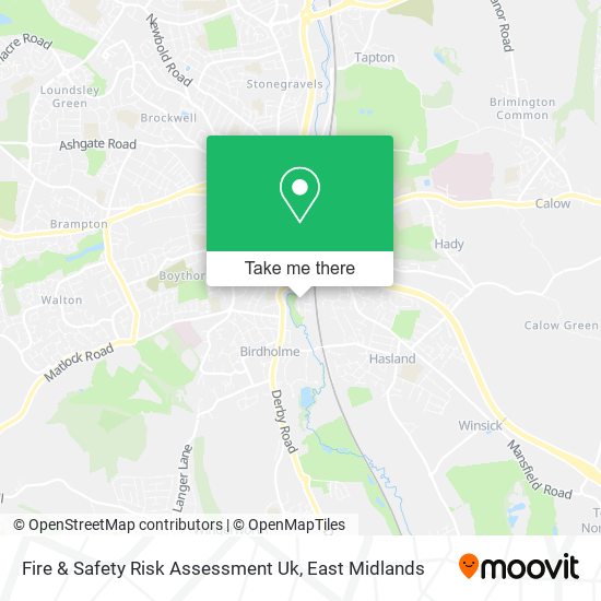 Fire & Safety Risk Assessment Uk map