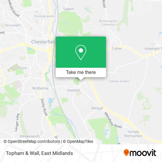 Topham & Wall map