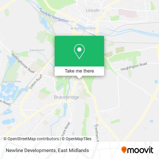 Newline Developments map