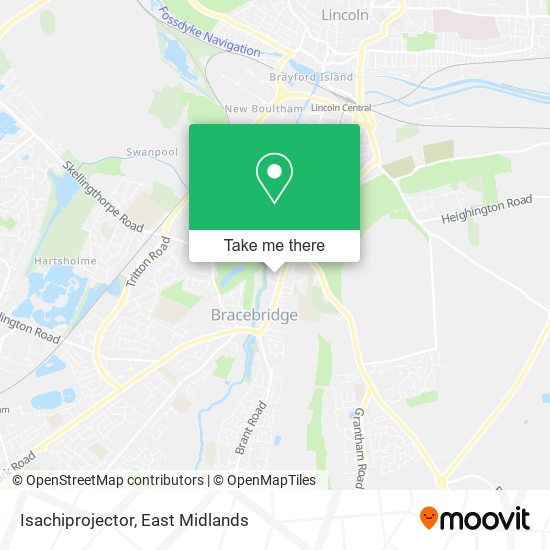 Isachiprojector map