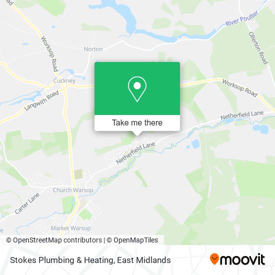 Stokes Plumbing & Heating map