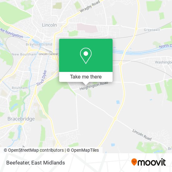 Beefeater map