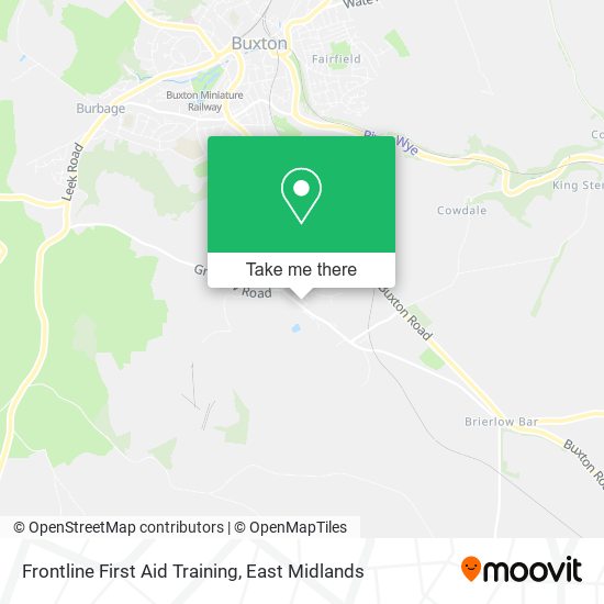 Frontline First Aid Training map