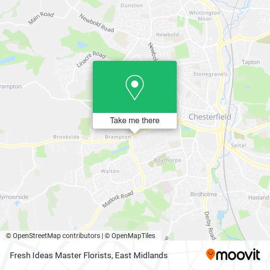 Fresh Ideas Master Florists map