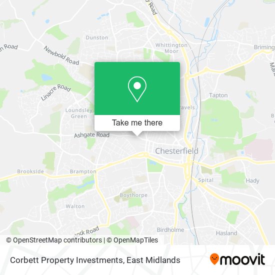 Corbett Property Investments map