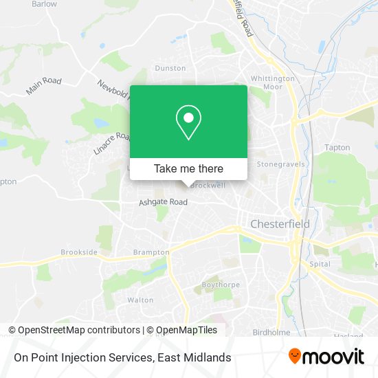 On Point Injection Services map