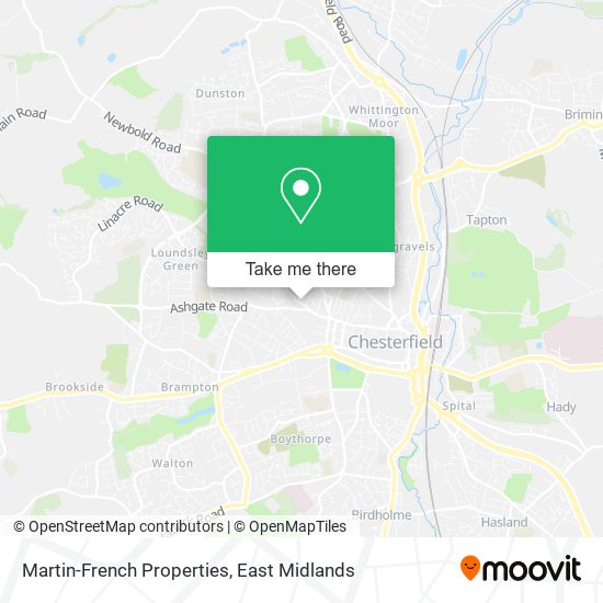 Martin-French Properties map