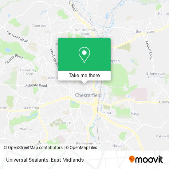 Universal Sealants map